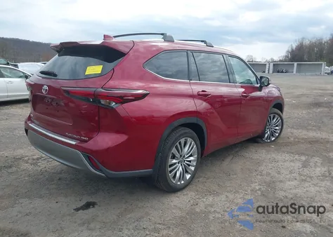 2024 Toyota Highlander Platinum from USA, damaged, VIN 5TDKDRBH3RS544295